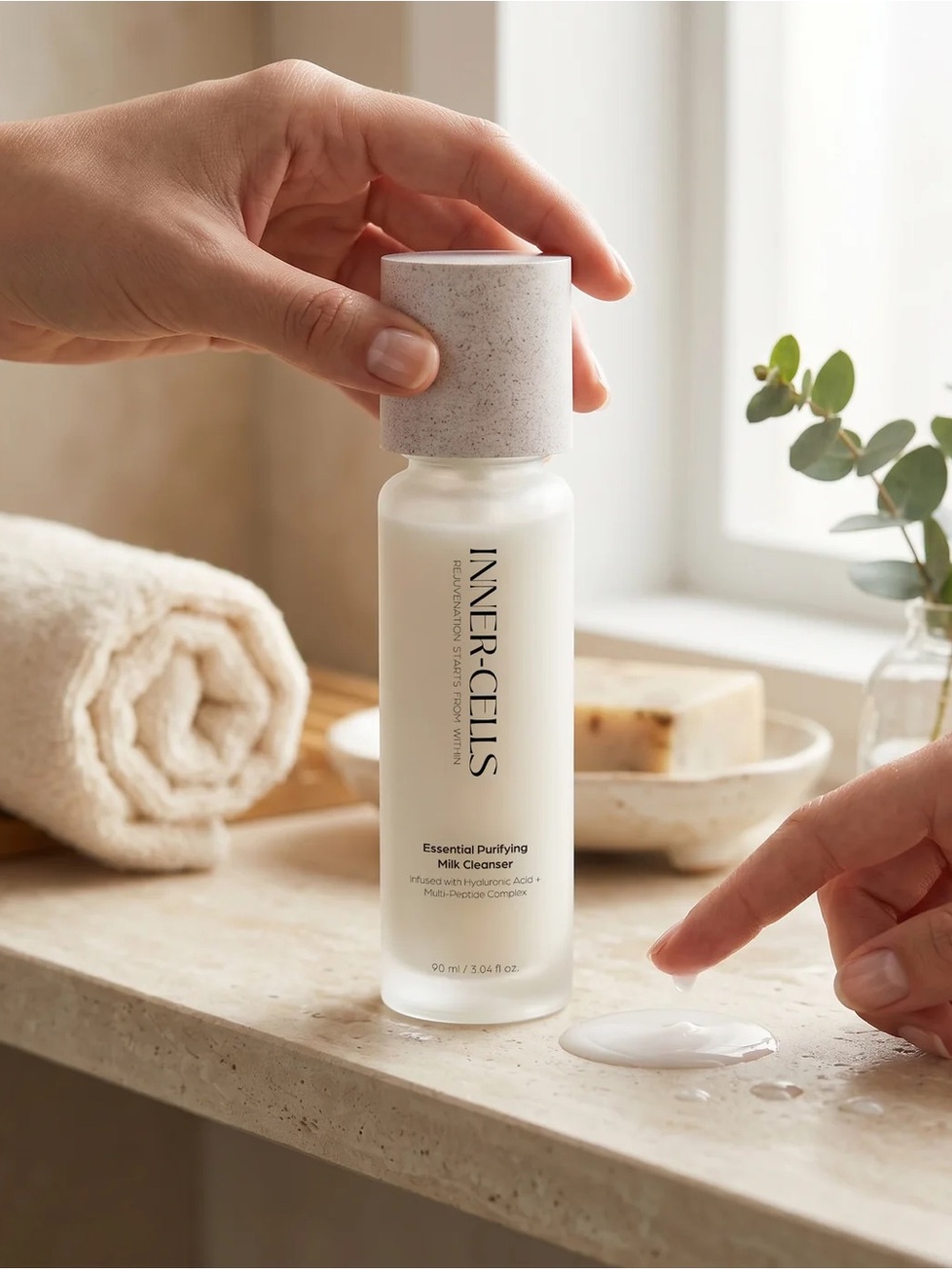 Essential Purifying Milk Cleanser Infused - Picture 5 of 11